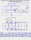 Габаритные и присоединительные размеры гидрораспределителей Ду=16 мм с гидравлическим управлением (ГУ)