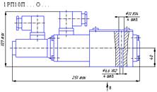 Гидрораспределитель пропорциональный РП 10 предназначен для управления скоростью и направлением движения выходного звена гидравлического исполнительного механизма
