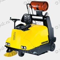 Подметально-всасывающая машина с сиденьем водителя Karcher KMR 1250 LPG