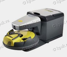 Робот-пылесос Karcher Robo Cleaner RC 3000 оснащен инновационной системой навигации и очищает любые распространенные в быту ковровые и твердые напольные покрытия