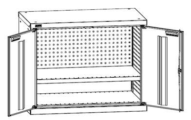 Диком ВС-030 тумба инструментальная, полка, экран.