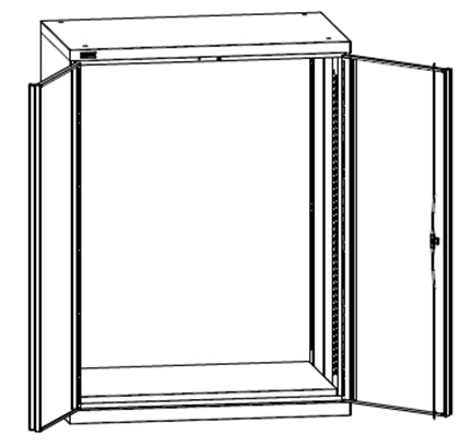ВС-053 шкаф инструментальный без наполнения.