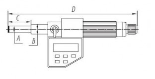 МГЦ 2 Головка микрометрическая цифровая, Россия.