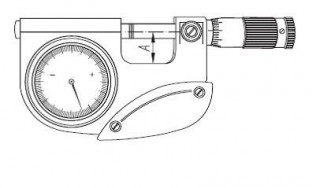 Микрометр рычажный МР, российское производство.
