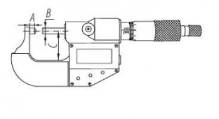 Микрометр трубный цифровой МТЦ, схема.