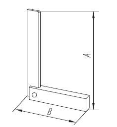 Угольник слесарный УШ схема