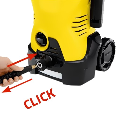 Аппарат Karcher K3,система Quick Connect.