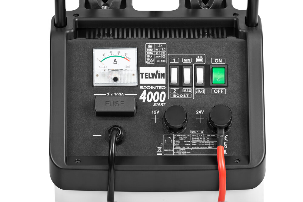SPRINTER 4000 START. SPRINTER 4000 START Пуско-разядное устройство Telwin, Италия.