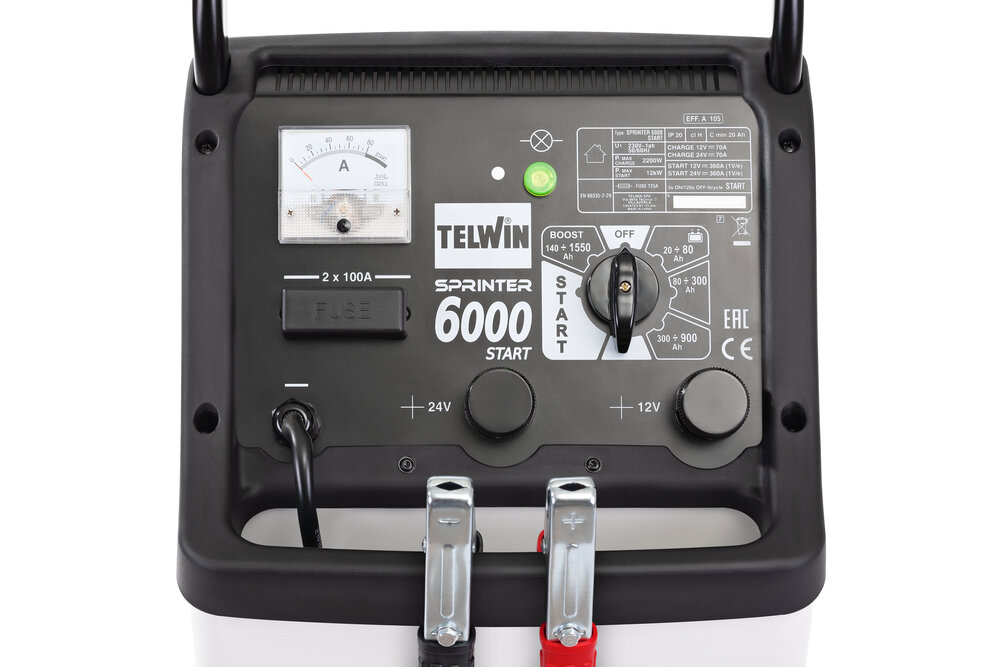 SPRINTER 6000 START. SPRINTER 6000 START Пуско-разядное устройство Telwin, Италия.