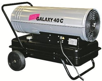 Дизельные пушки воздухонагреватели прямого нагрева Galaxy 40C, Galaxy 60C.