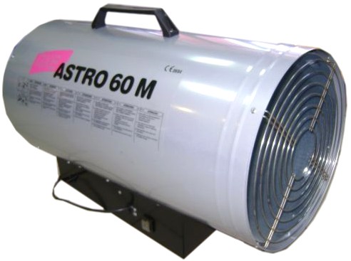 Газовая пушка (переносной нагреватель прямого нагрева) Astro 40M, Astro 60M, Astro 80M.