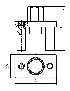 М-607 Комплект для ремонта ТНВД BOSCH P, съемник секций ТНВД, рисунок 9.