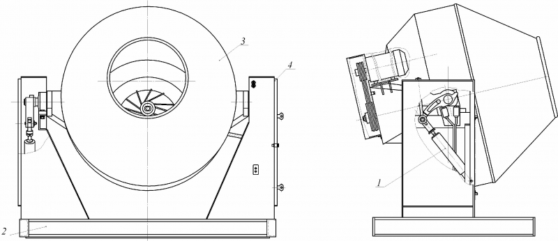 Бетона мешалка чертежи