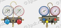 Двухвентильные манометрические коллекторы предназначены для измерения давления в контурах системы кондиционирования